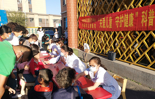 我为群众办实事  儿医科普宣讲团走进幼儿园