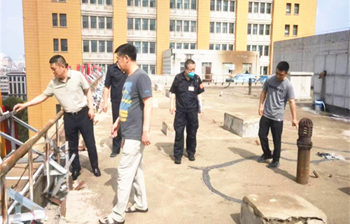 节前检查除隐患，织密医院“安全网”